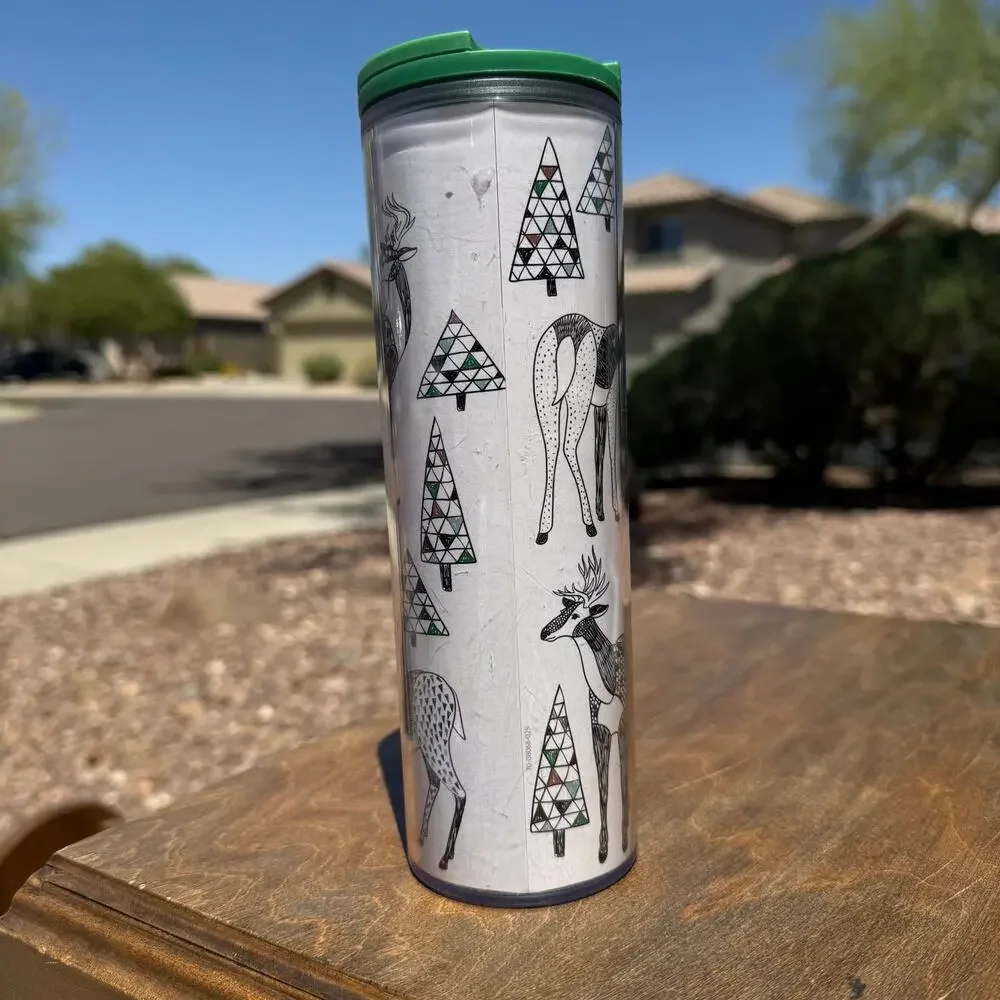 Starbucks Winter 2017 Holiday‎ Mosaic Polar Bear 16OZ Tumbler